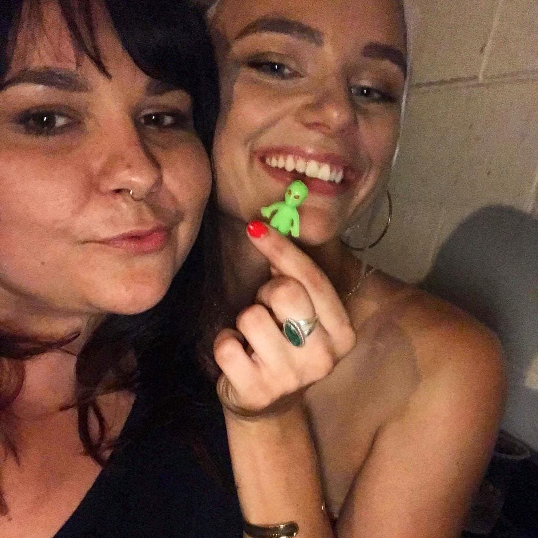 Deb & eyebrow babe - Image 1