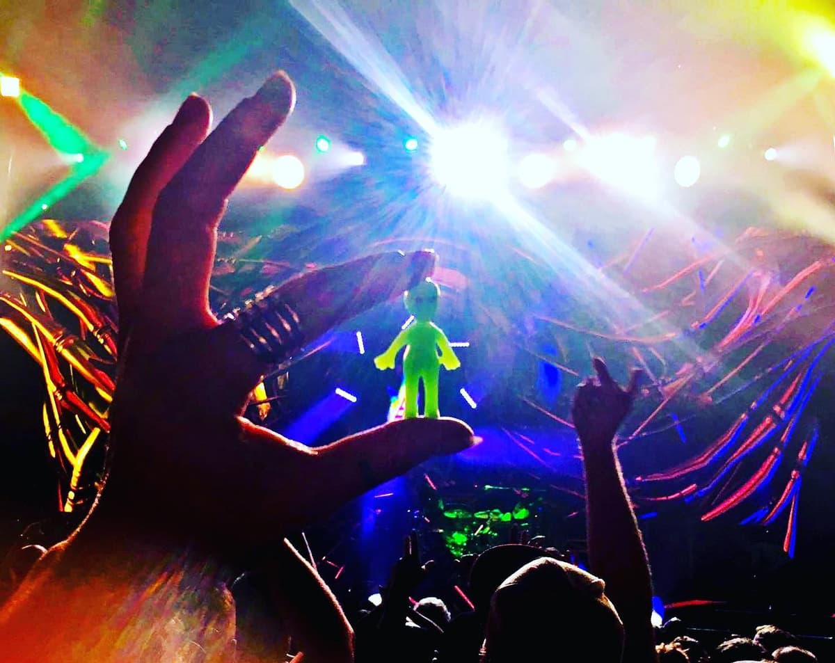 Alien enjoying 8th row TOOL concert [2016] - Image 1