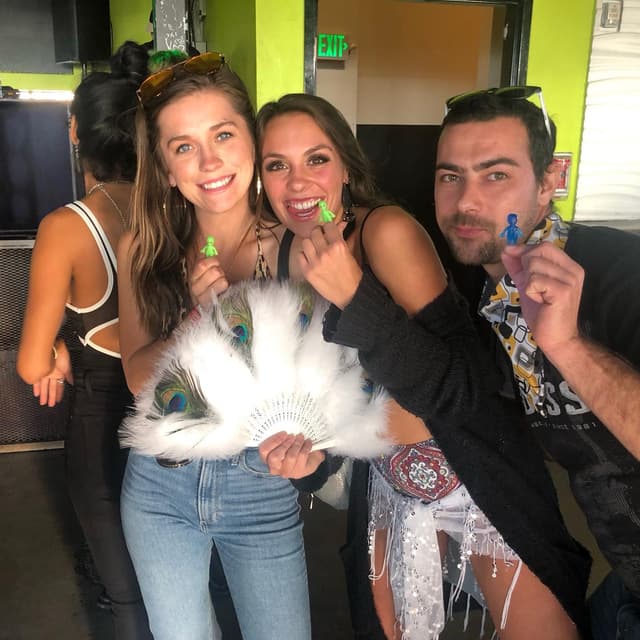 Club Vinyl rooftop aliens