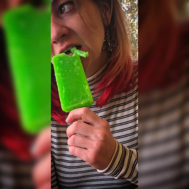 Popsicle alien