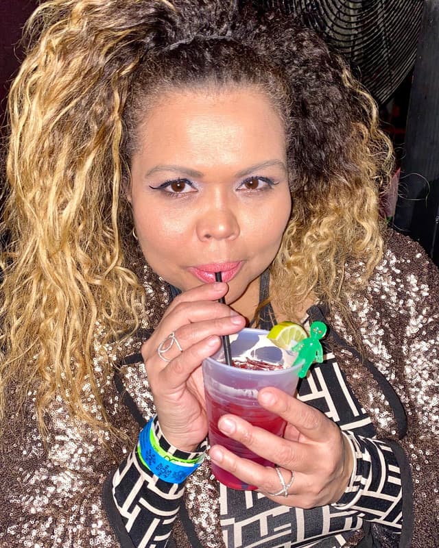 Angie at Below Radar at The Black Box with Mike Servito & Paul Fleetwood